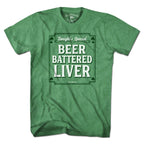Beer Battered Liver T-Shirt - Chowdaheadz