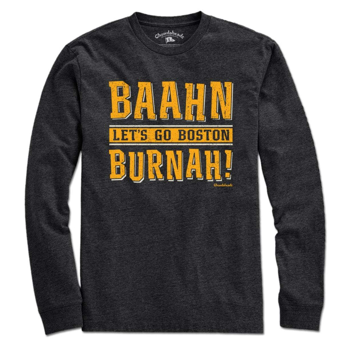 Baahn Burnah Boston Hockey T-Shirt - Chowdaheadz