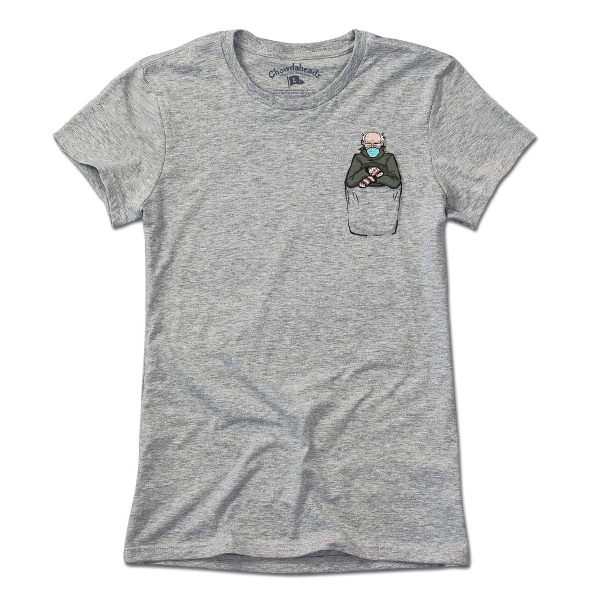 Pocket Bernie T-Shirt - Chowdaheadz