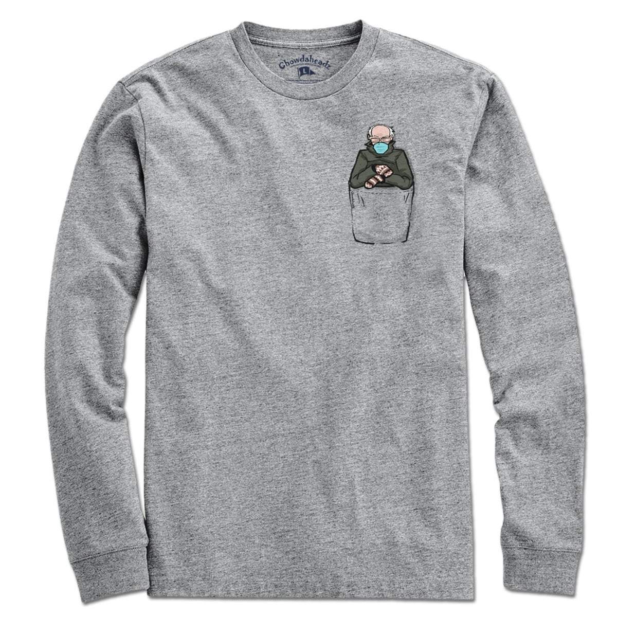 Pocket Bernie T-Shirt - Chowdaheadz