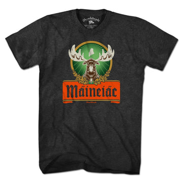 Maineiac Label T-Shirt - Chowdaheadz