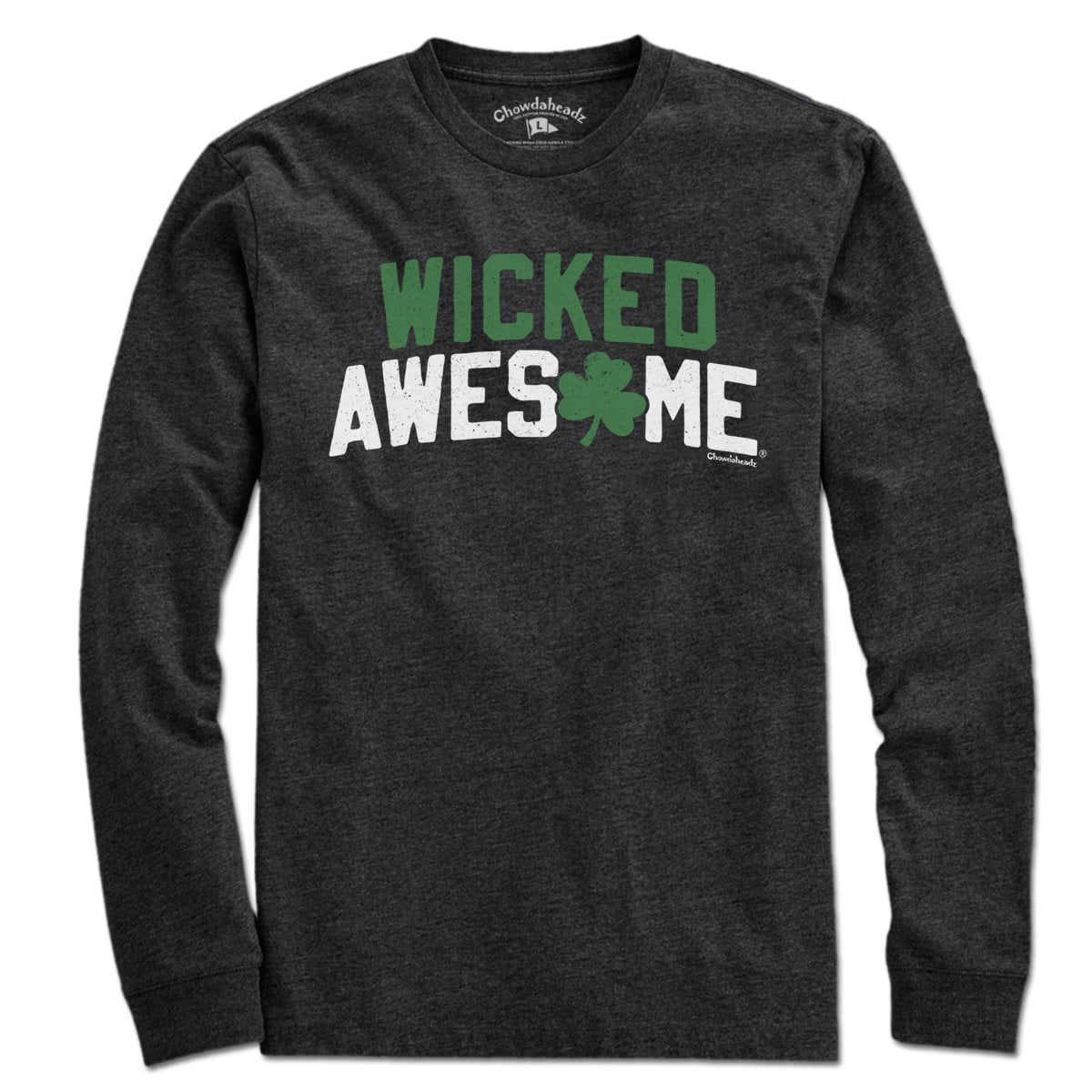 Wicked Awesome Alternate Shamrock Arch T-Shirt - Chowdaheadz
