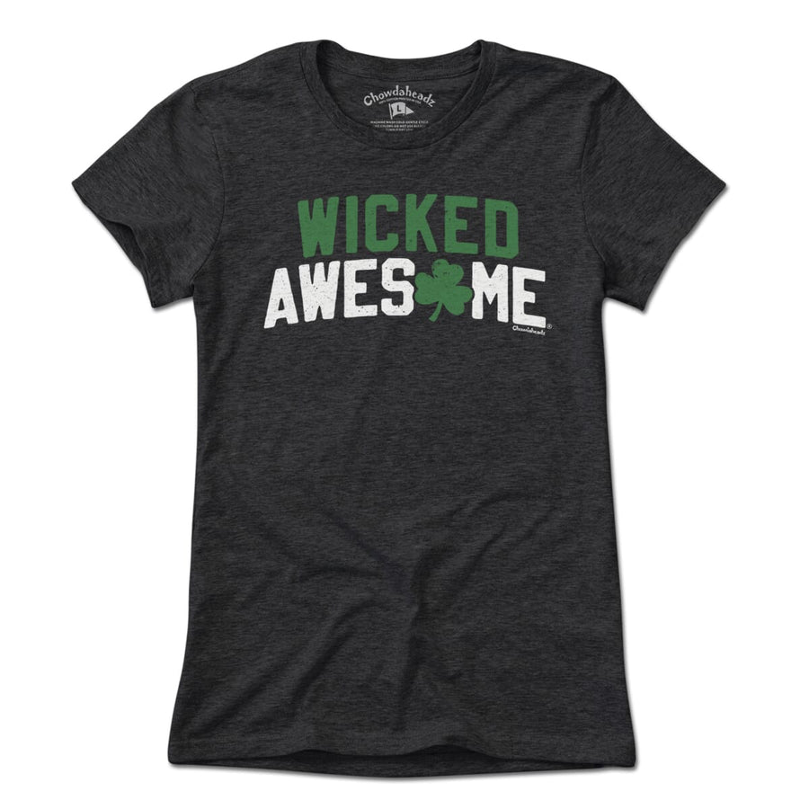 Wicked Awesome Alternate Shamrock Arch T-Shirt - Chowdaheadz