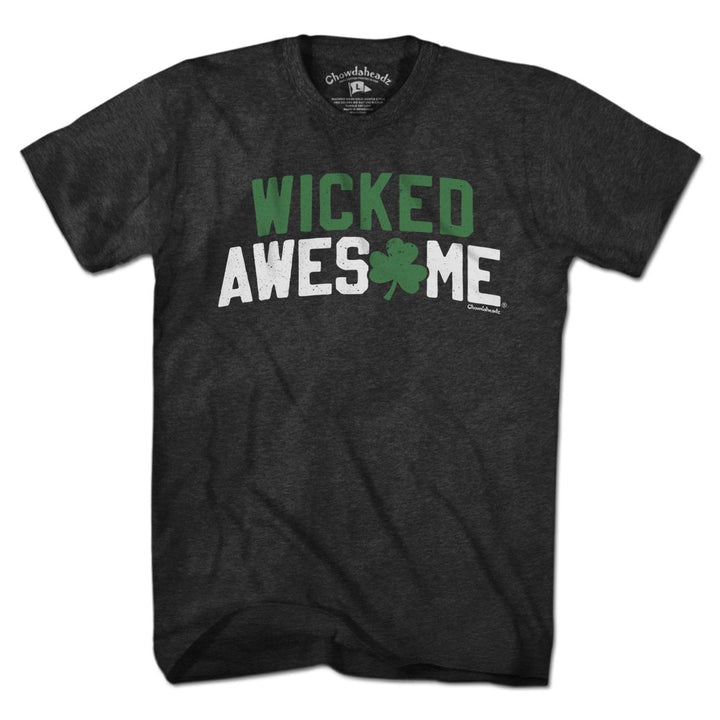Wicked Awesome Alternate Shamrock Arch T-Shirt - Chowdaheadz