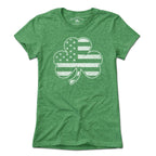 Shamrock Stars & Stripes Tonal T-Shirt - Chowdaheadz