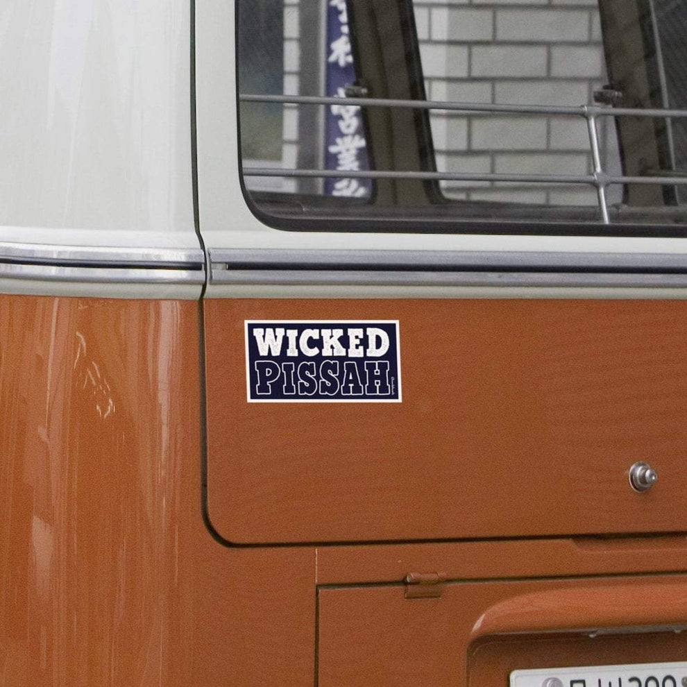 Wicked Pissah Sticker – Chowdaheadz