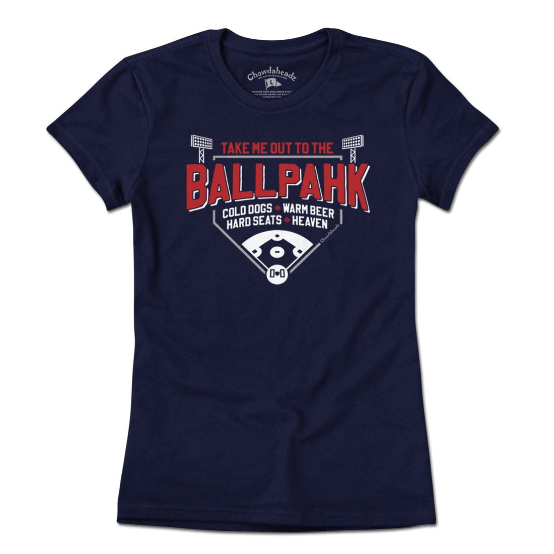 Take Me Out To The Ballpahk T-Shirt - Chowdaheadz
