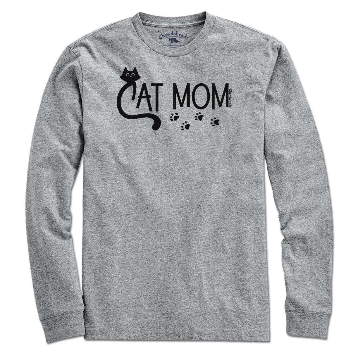 Cat Mom T-Shirt - Chowdaheadz