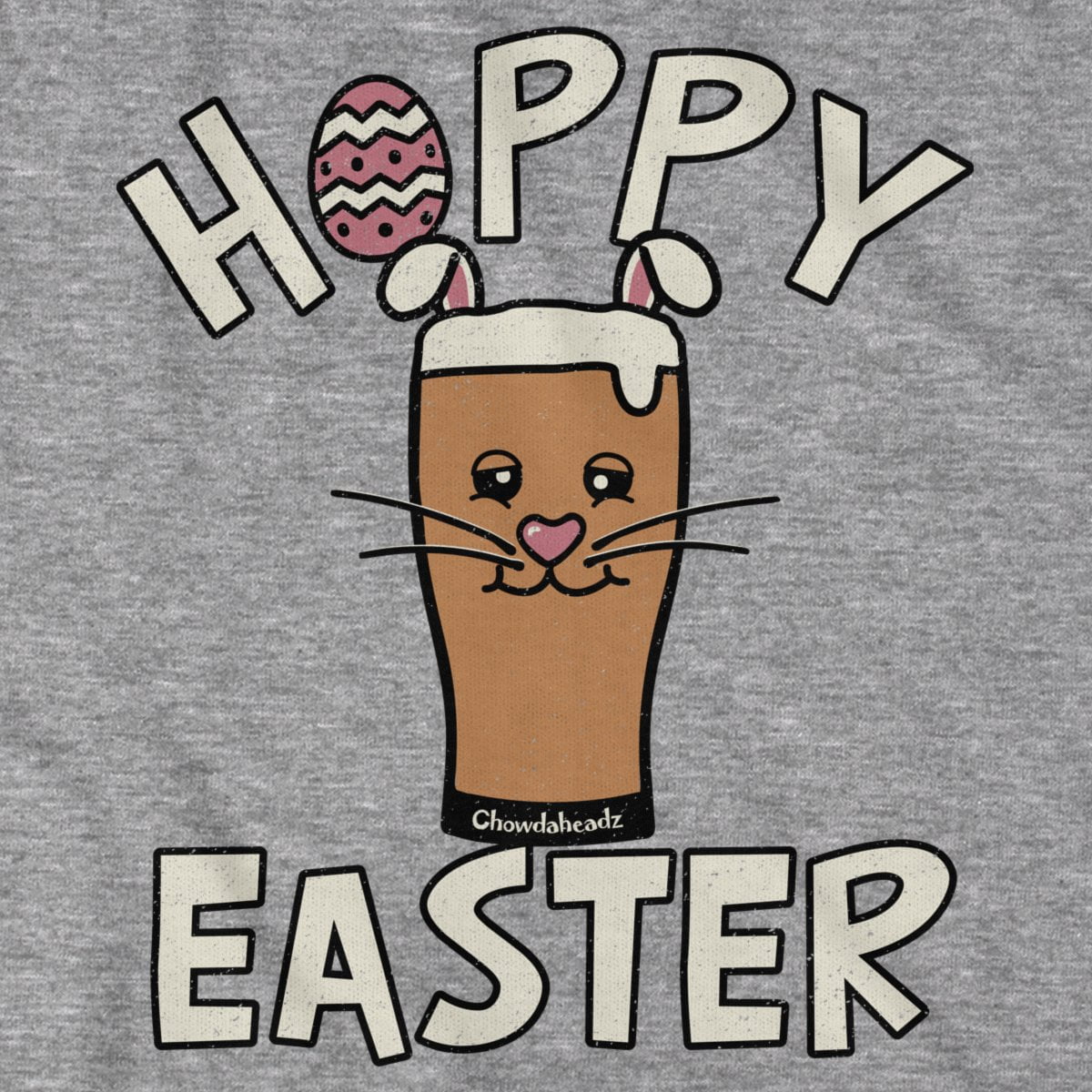 Hoppy Easter Pint Glass T-shirt - Chowdaheadz