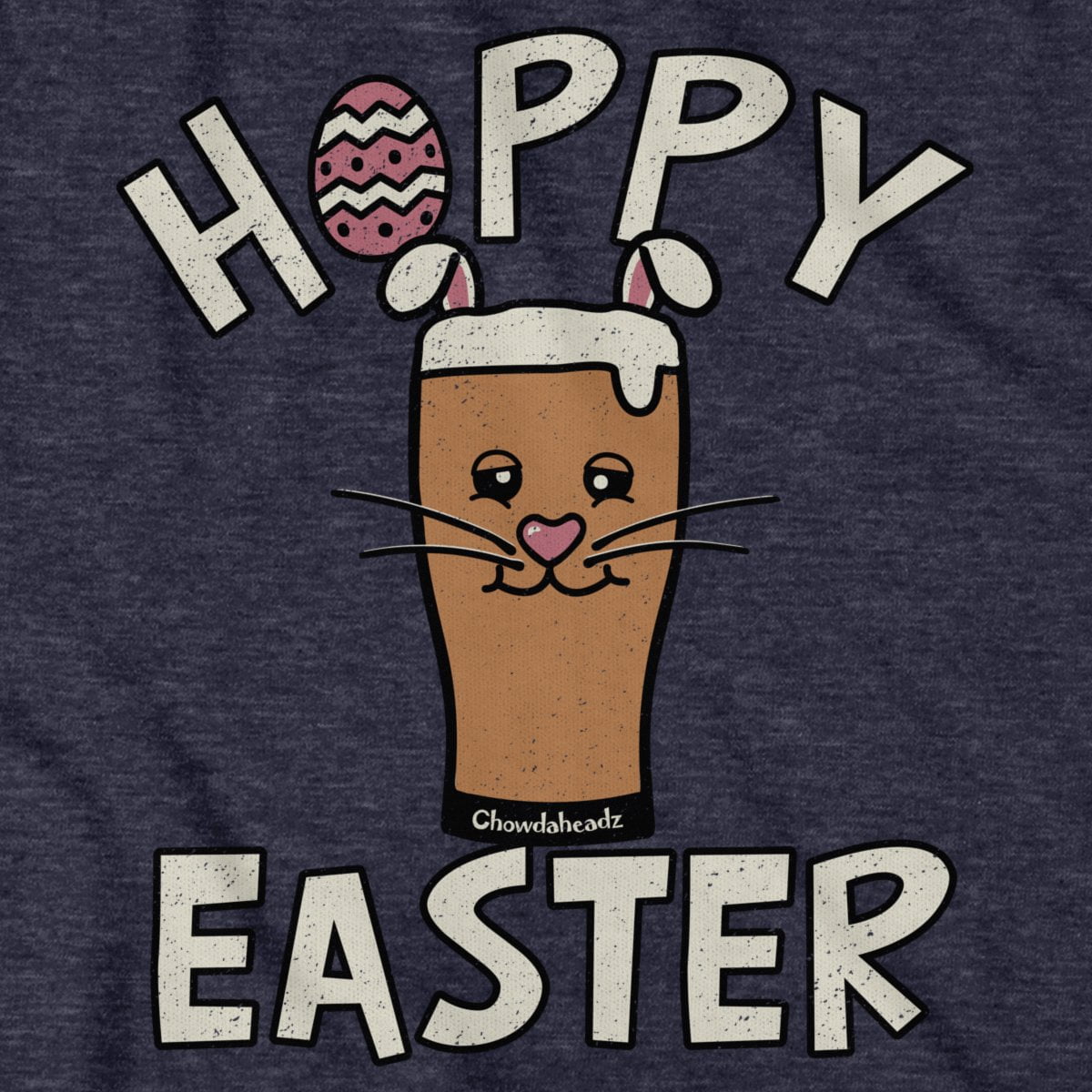 Hoppy Easter Pint Glass T-shirt - Chowdaheadz