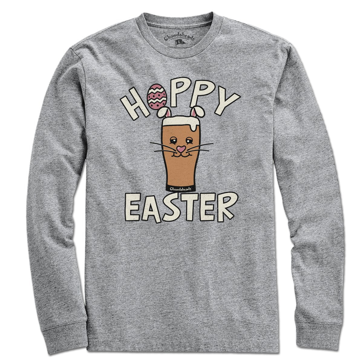 Hoppy Easter Pint Glass T-shirt - Chowdaheadz