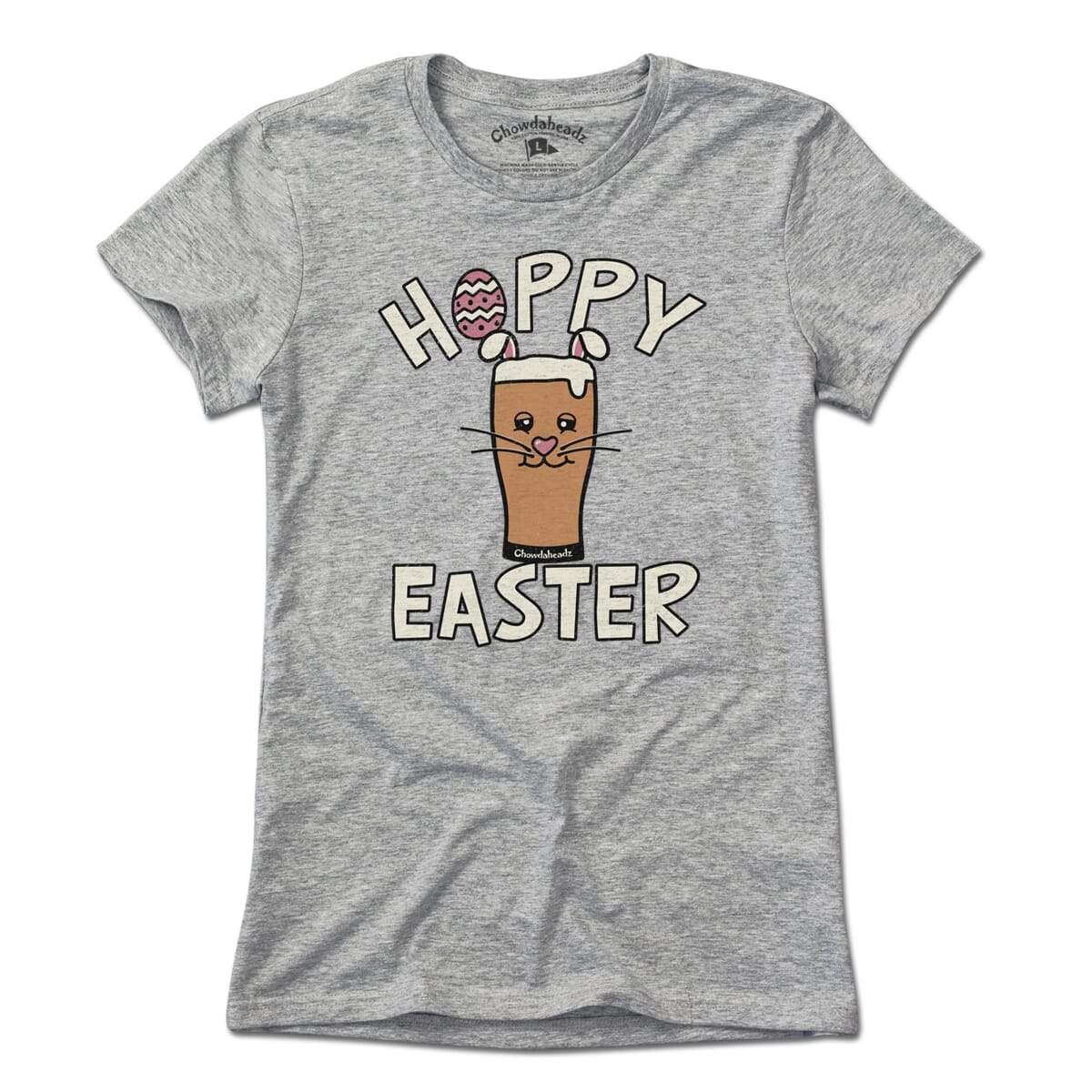 Hoppy Easter Pint Glass T-shirt - Chowdaheadz