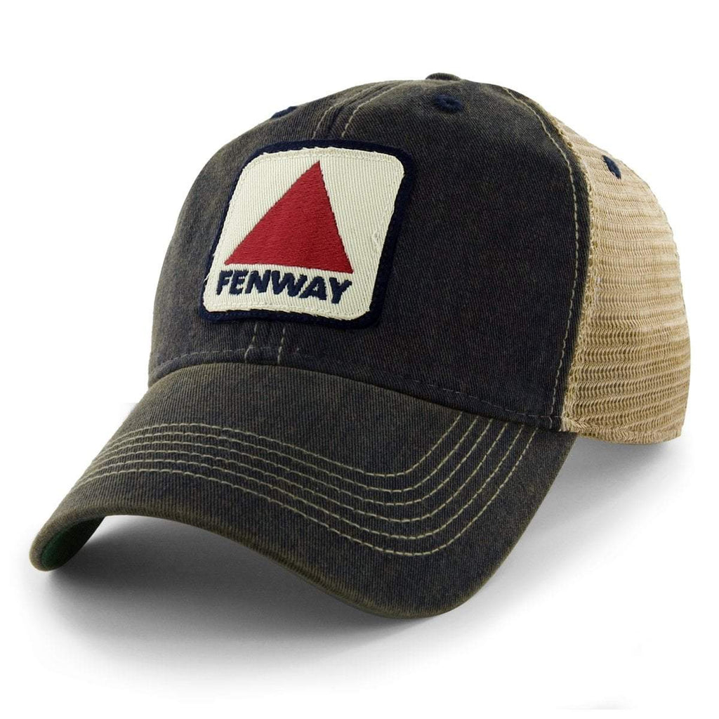 Fenway Patch "Dirty Water" Mesh Trucker Navy Hat — main product view