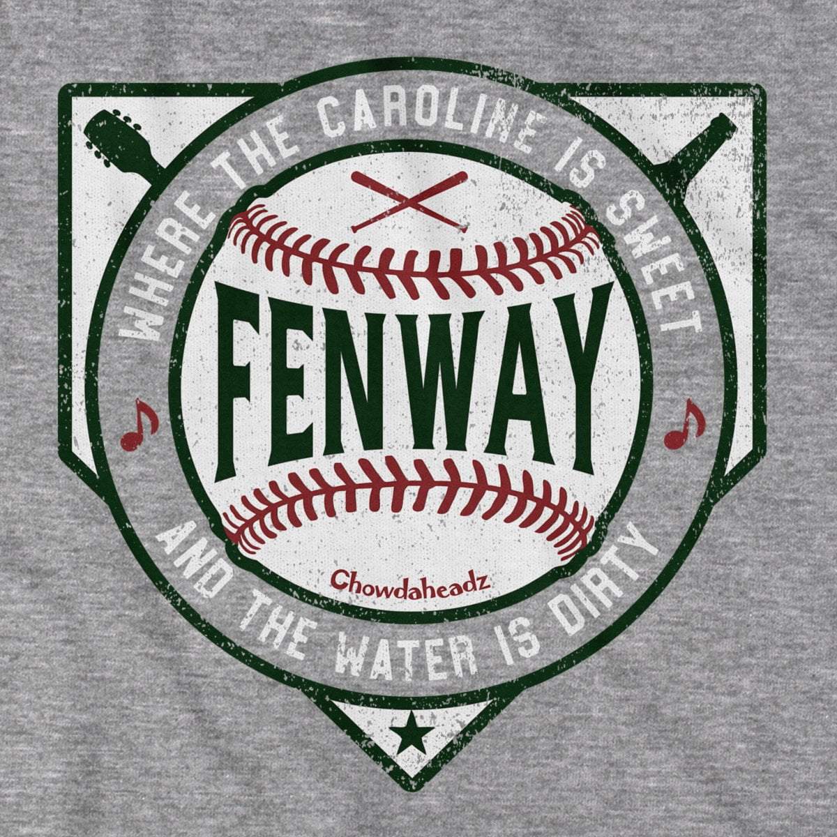 Sweet Caroline Dirty Water Fenway T-Shirt - Chowdaheadz