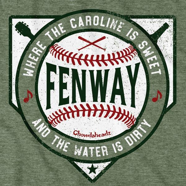 Sweet Caroline Dirty Water Fenway T-Shirt - Chowdaheadz
