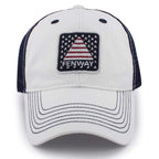 Fenway USA Patch "White Wash" Trucker Hat - Chowdaheadz