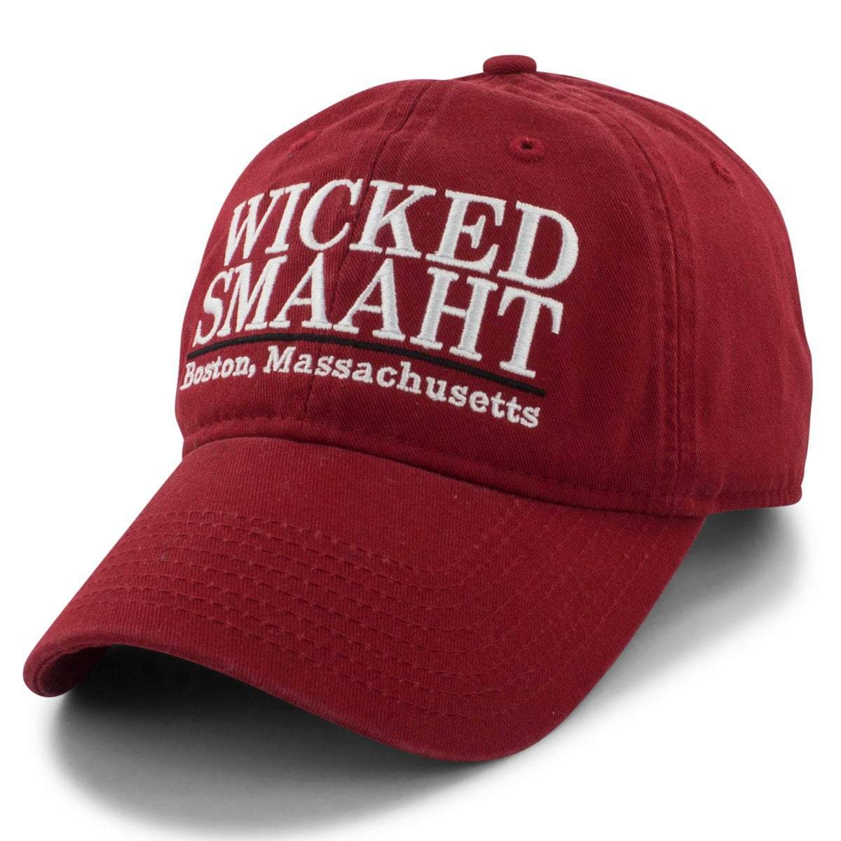 Wicked Smaaht "Pastime" Adjustable Hat - Brick Red - Chowdaheadz