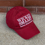 Wicked Smaaht "Pastime" Adjustable Hat - Brick Red - Chowdaheadz