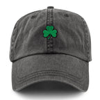 Mini Shamrock Washed Dad Hat - Chowdaheadz