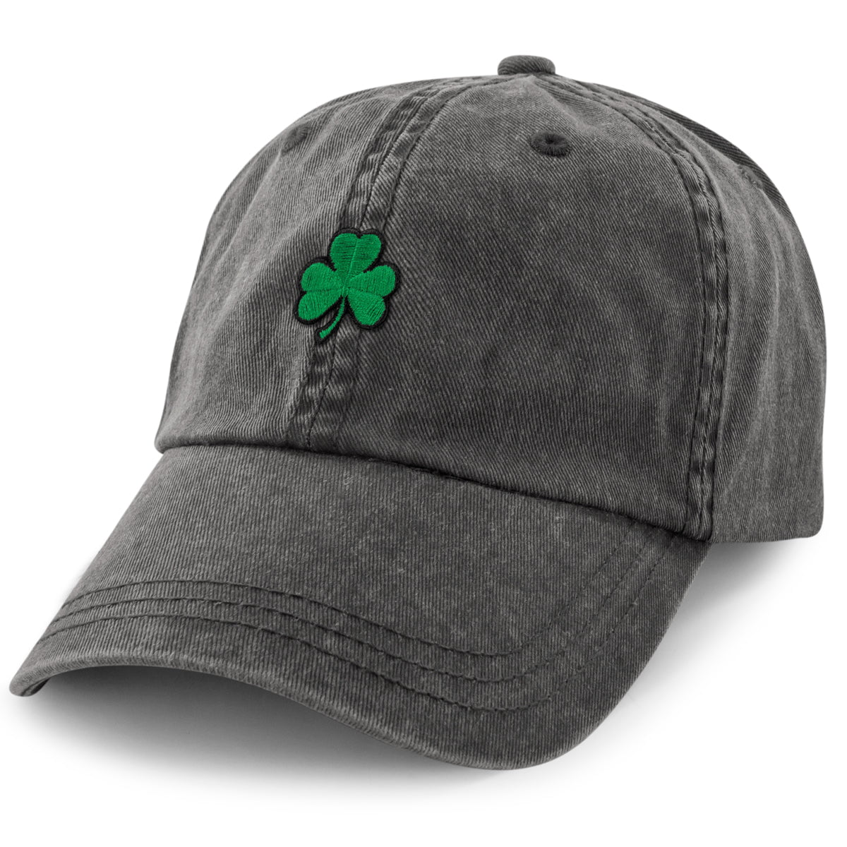 Mini Shamrock Washed Dad Hat - Chowdaheadz