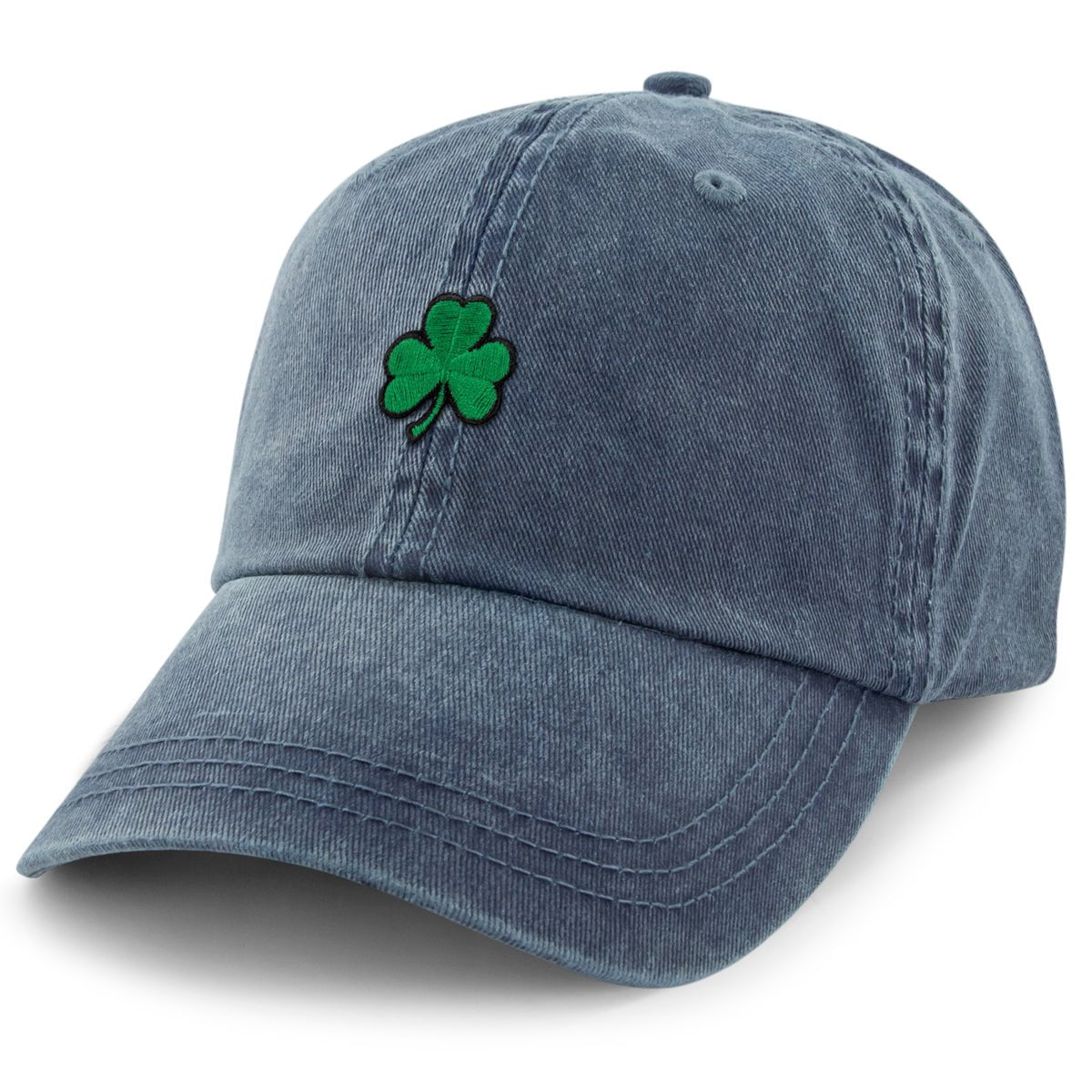 Mini Shamrock Washed Dad Hat - Chowdaheadz