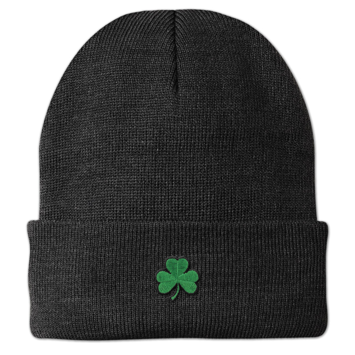 Mini Shamrock Embroidered Cuff Knit - Chowdaheadz