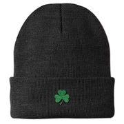 Mini Shamrock Embroidered Cuff Knit - Chowdaheadz