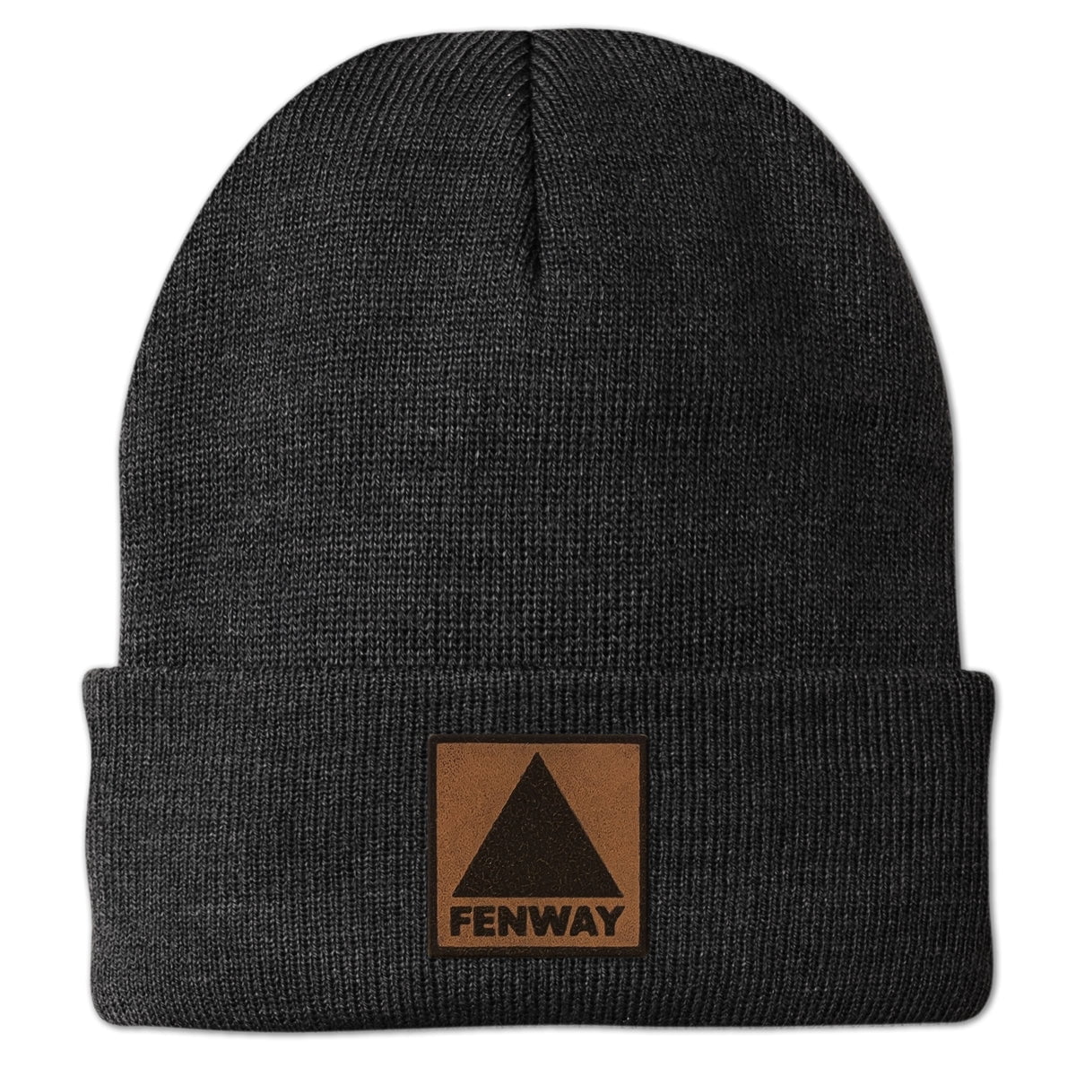 Fenway Leather Patch Cuff Knit - Chowdaheadz