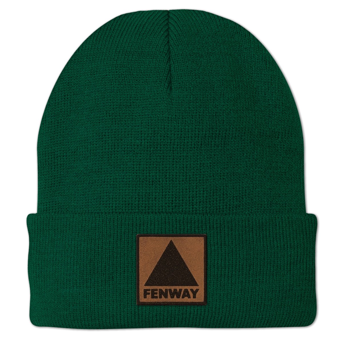 Fenway Leather Patch Cuff Knit - Chowdaheadz