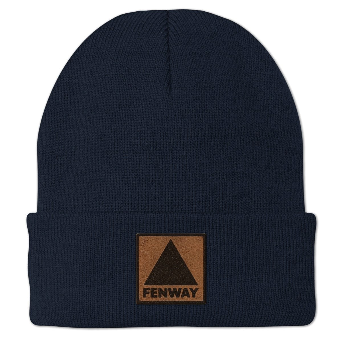 Fenway Leather Patch Cuff Knit - Chowdaheadz