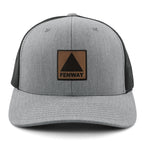 Fenway Leather Patch Classic Snapback Trucker - Chowdaheadz
