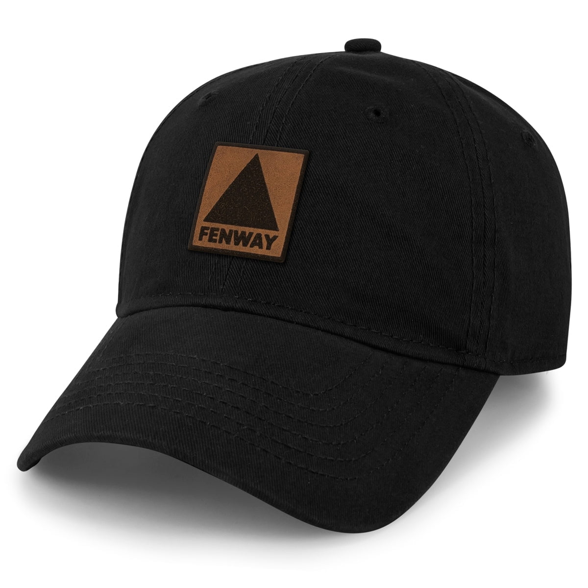 Fenway Leather Patch Dad Hat - Chowdaheadz