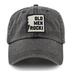 Old Men Rock Washed Dad Hat - Chowdaheadz