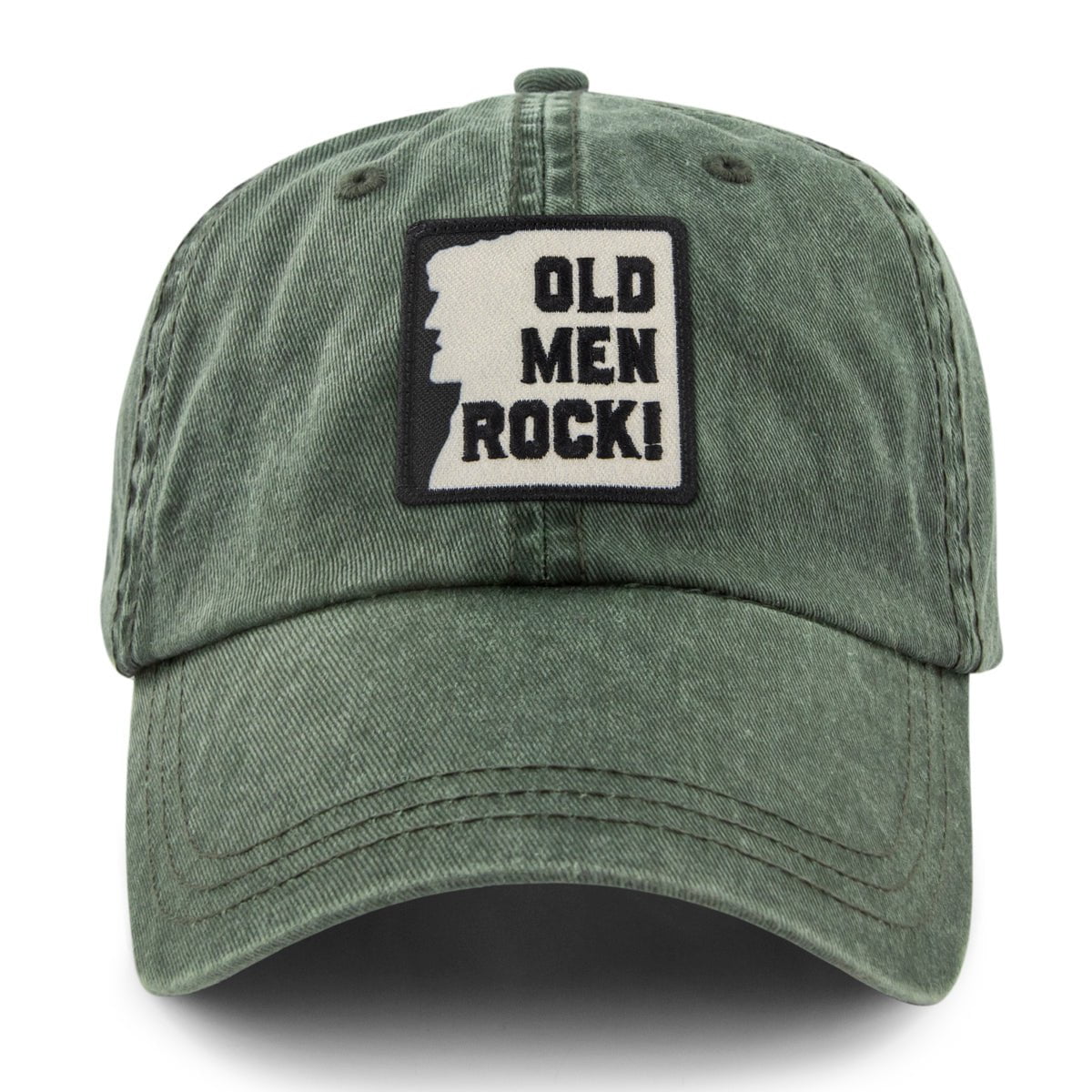 Old Men Rock Washed Dad Hat - Chowdaheadz