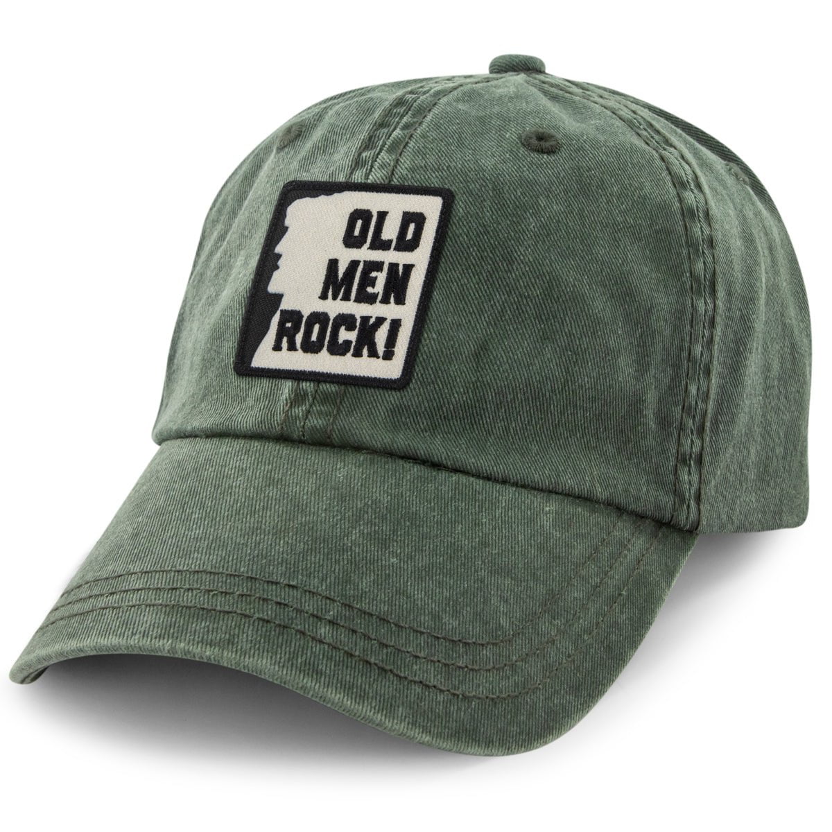 Old Men Rock Washed Dad Hat - Chowdaheadz