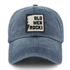 Old Men Rock Washed Dad Hat - Chowdaheadz