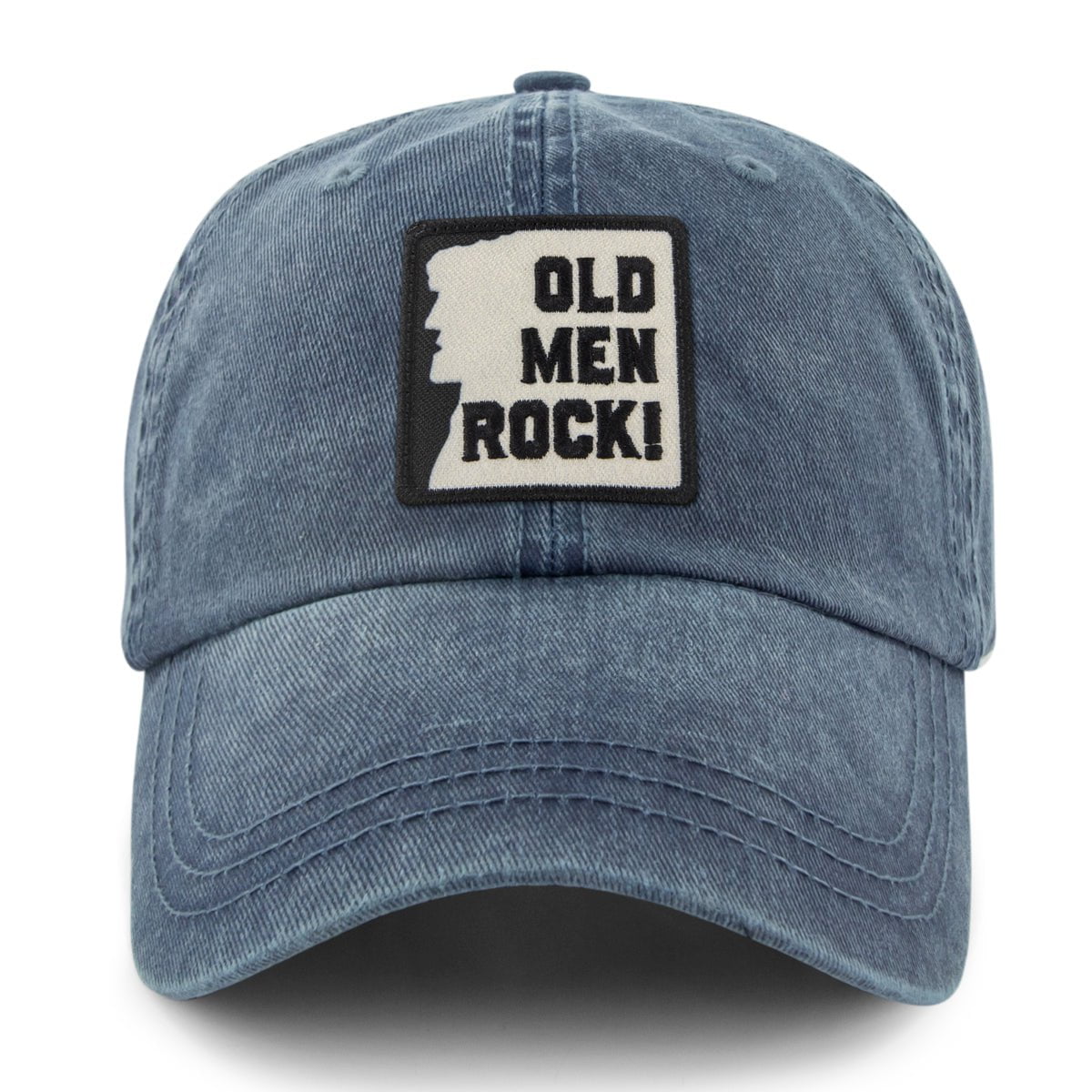 Old Men Rock Washed Dad Hat - Chowdaheadz