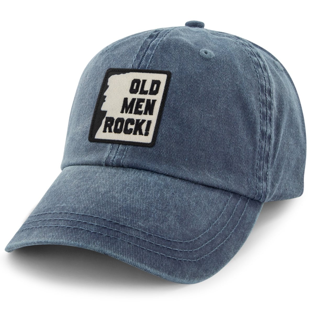 Old Men Rock Washed Dad Hat - Chowdaheadz