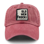 Old Men Rock Washed Dad Hat - Chowdaheadz