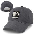 Old Men Rock Patch Dad Hat - Chowdaheadz