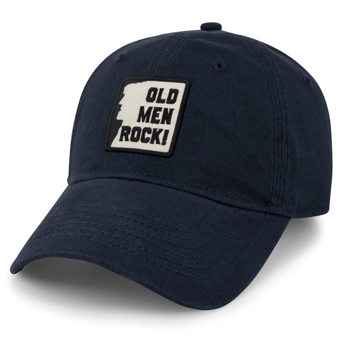 Old Men Rock Patch Dad Hat - Chowdaheadz