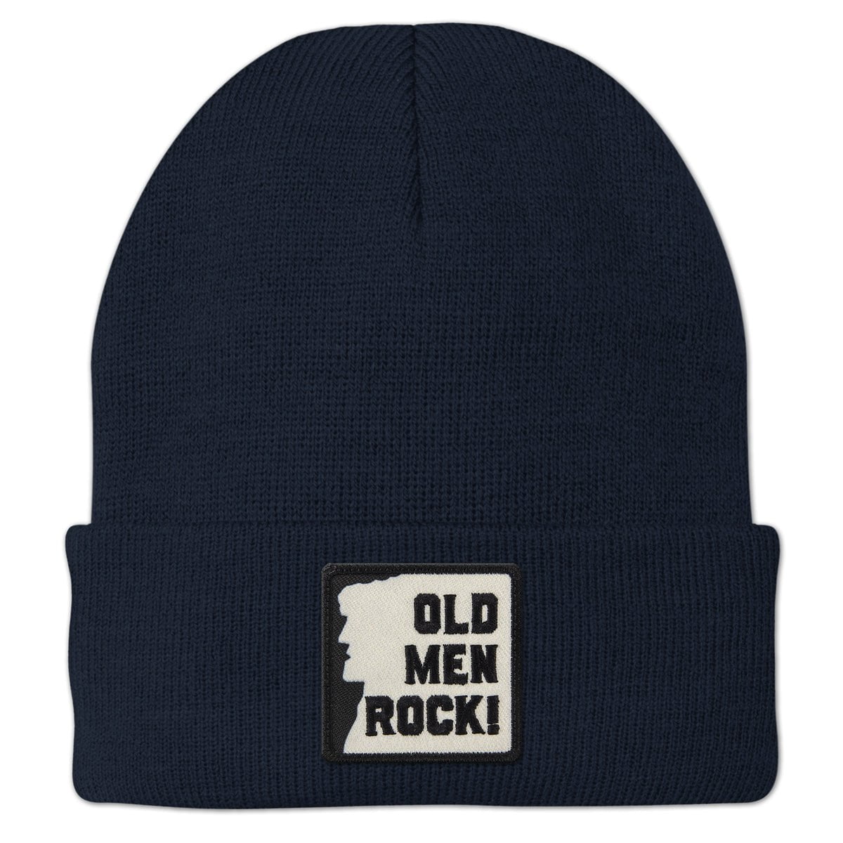 Old Men Rock Patch Cuff Knit - Chowdaheadz
