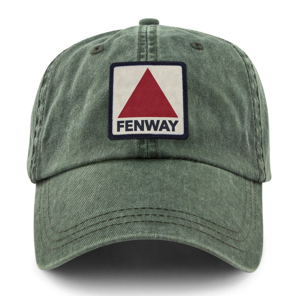 Fenway Printed Patch Washed Dad Hat — front view