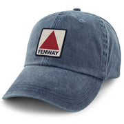 Fenway Printed Patch Washed Dad Hat — main product view in Navy