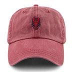 Mini Lobster Washed Dad Hat - Chowdaheadz