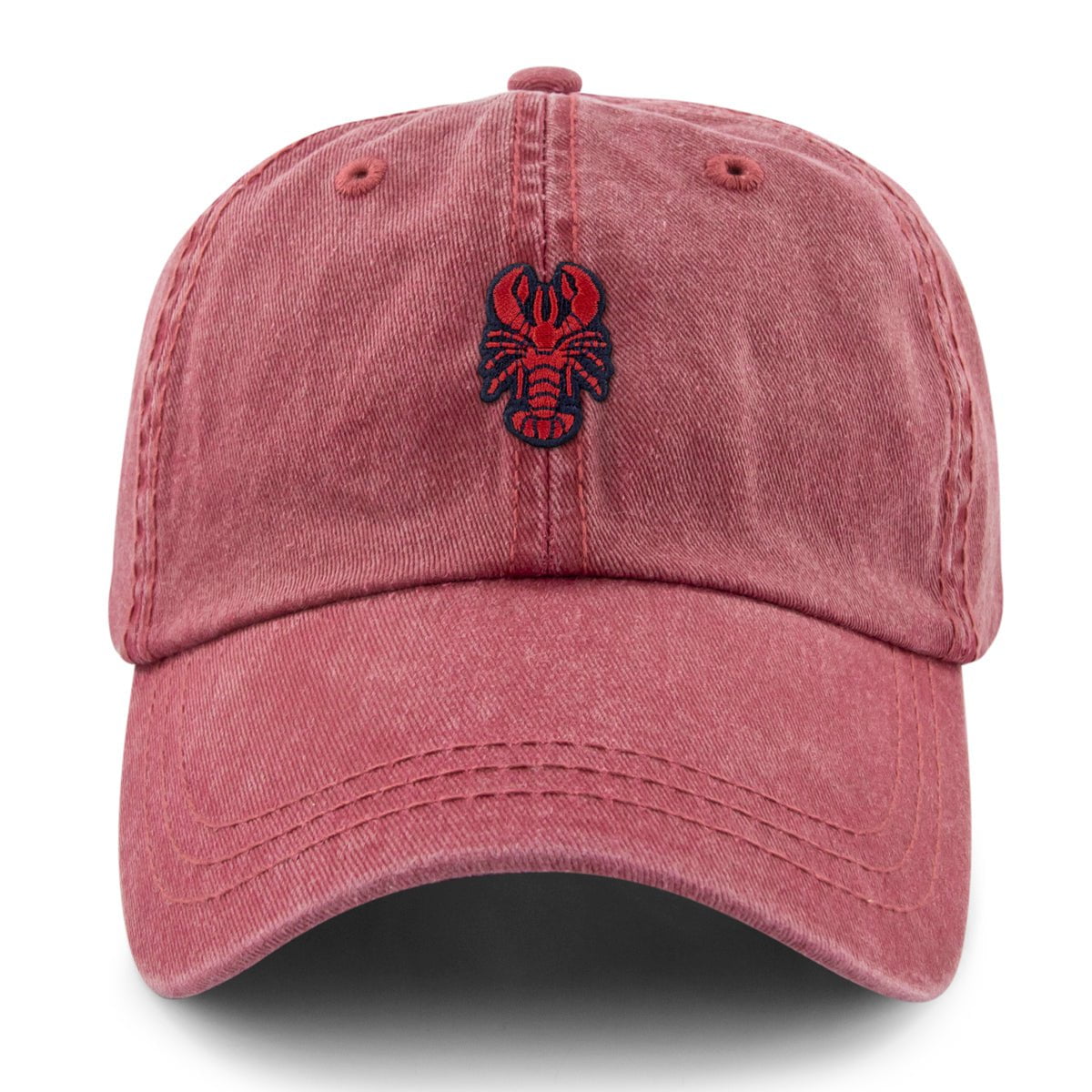 Mini Lobster Washed Dad Hat - Chowdaheadz