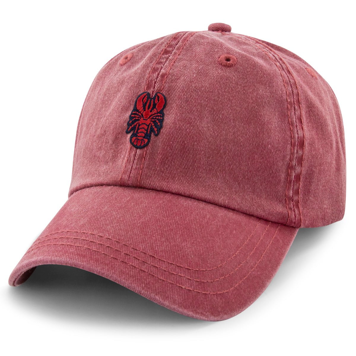 Mini Lobster Washed Dad Hat - Chowdaheadz