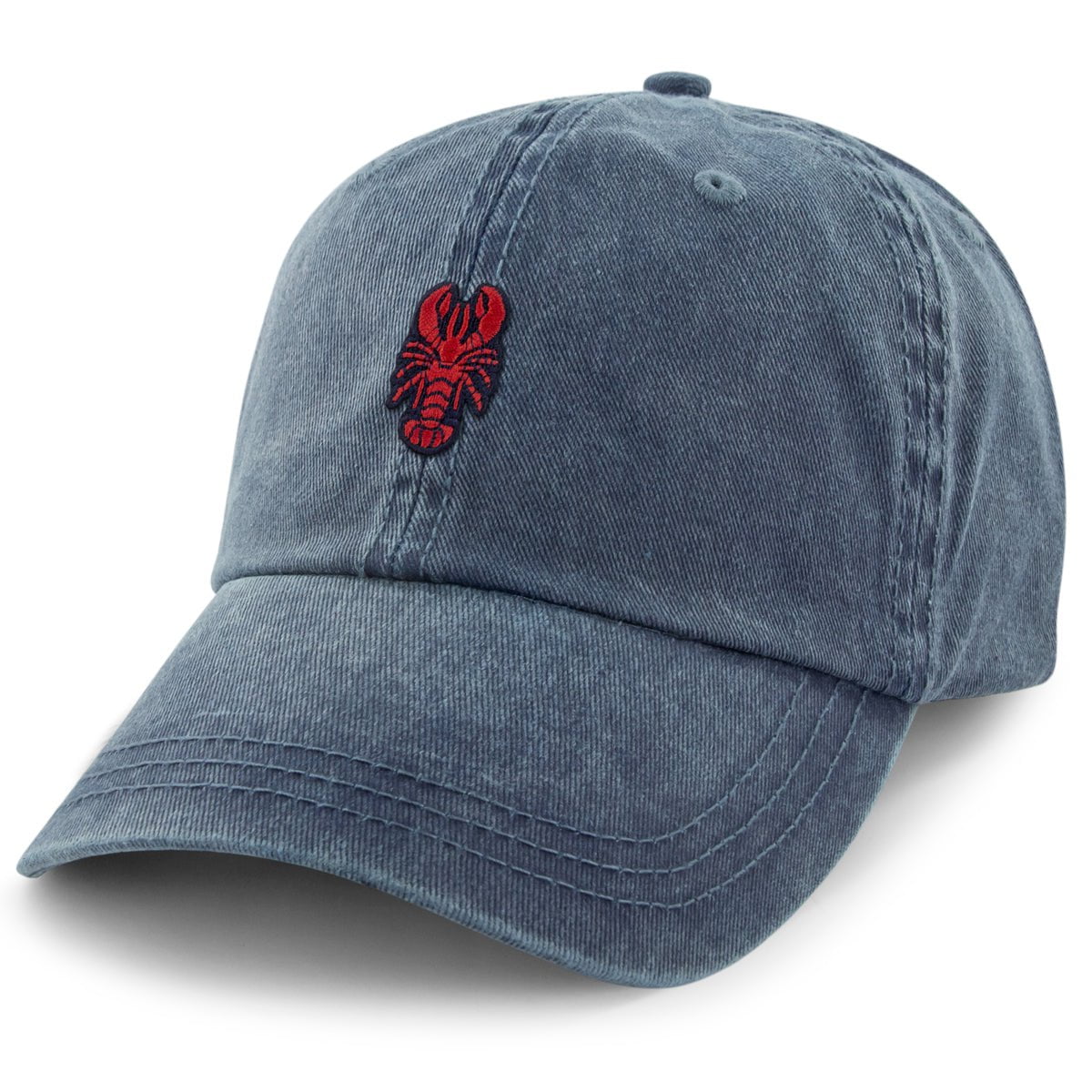 Mini Lobster Washed Dad Hat - Chowdaheadz