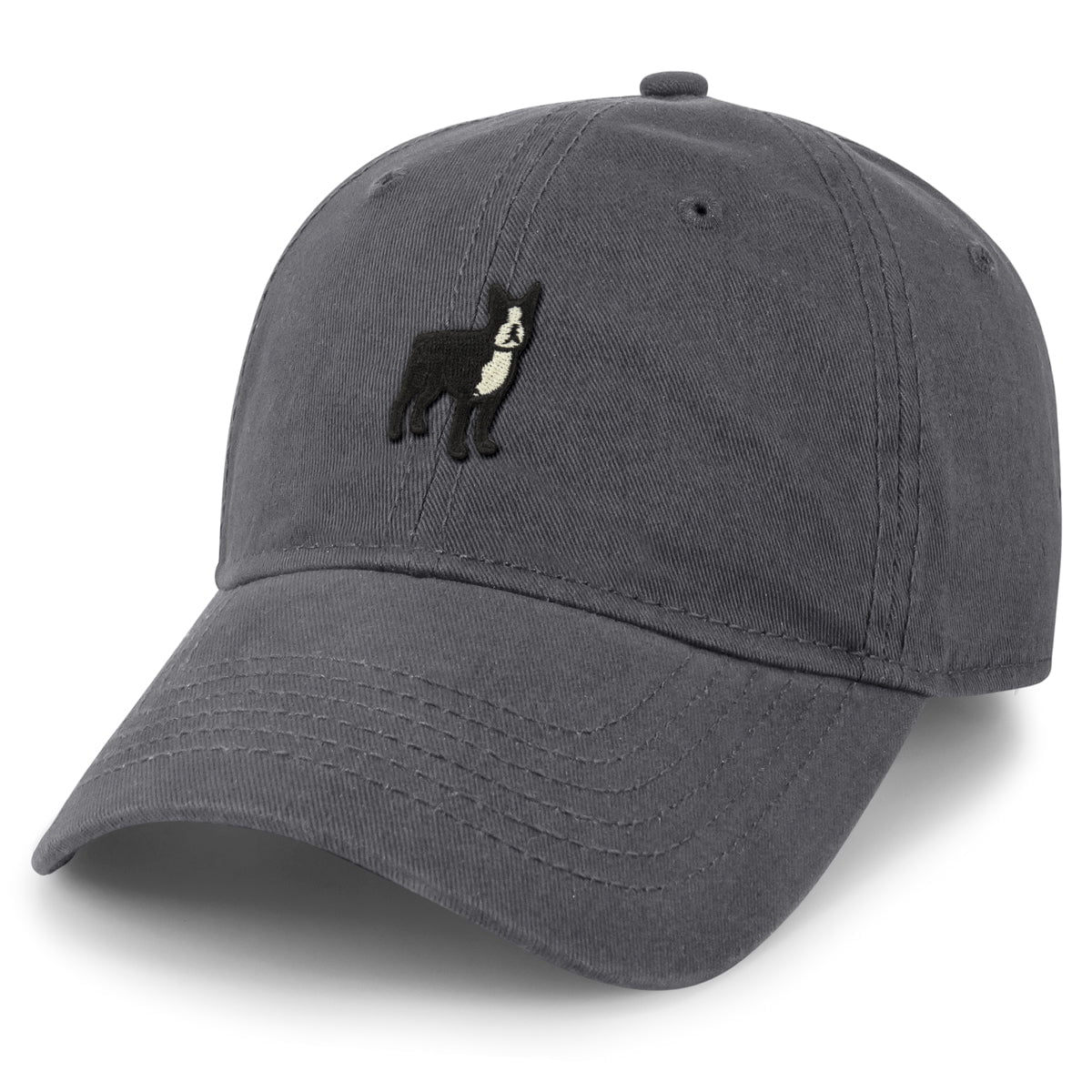 Mini Boston Terrier Dad Hat - Chowdaheadz