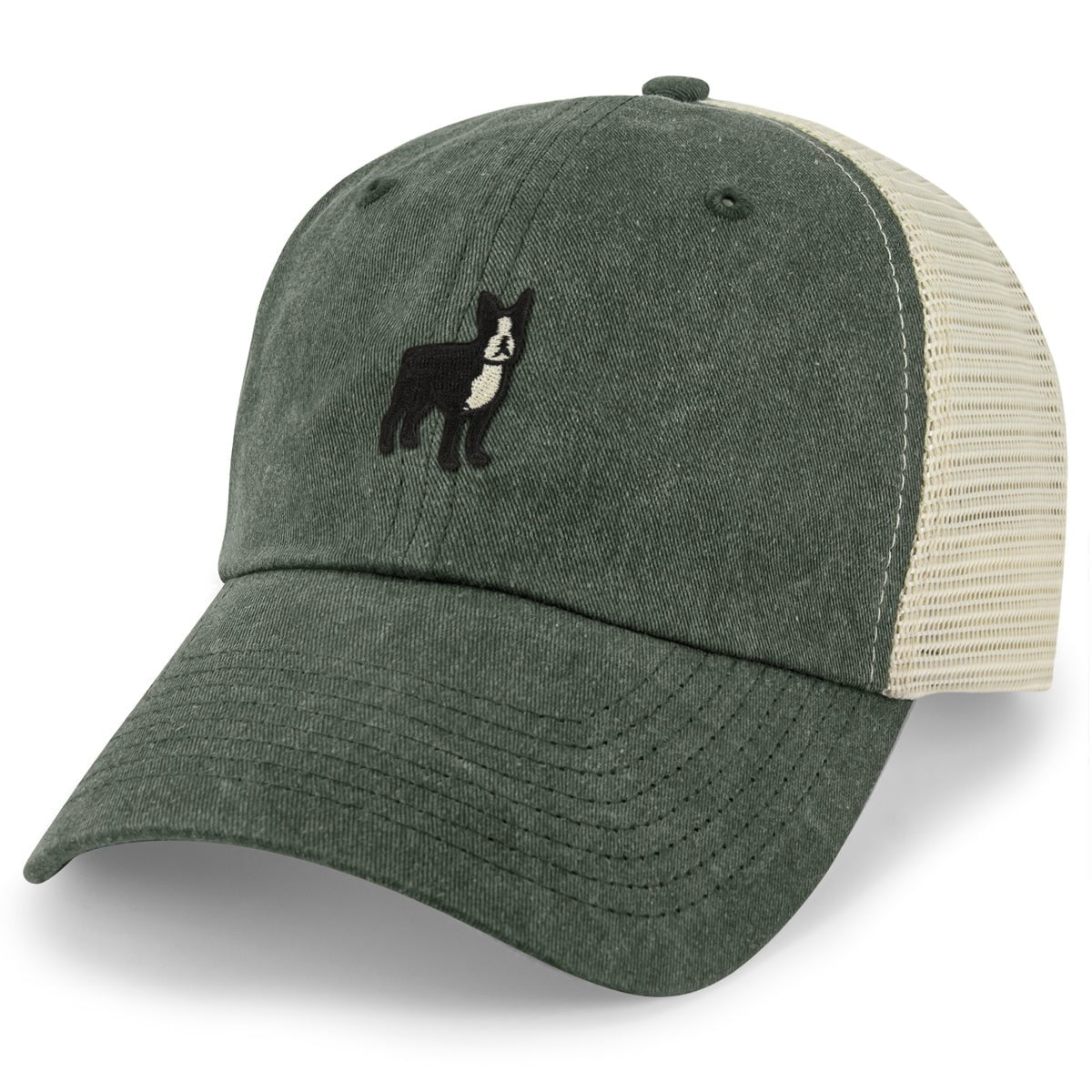 Boston Terrier Relaxed Trucker - Chowdaheadz